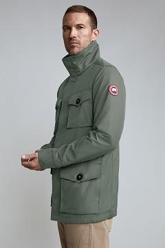 Chamarras Canada Goose Hombre Outlet - Stanhope Rompevientos Verdes OH5876031